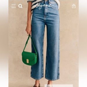 NWOT Sezane Le Crop Size 4
